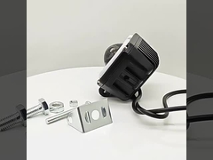 4x4 Offroad Led İş Fenerleri Sis Sürüş Işığı 12-80V 4 inç 30W açı gözleri Motosiklet Çift