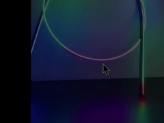 Araba Çevre Işığı Kit Su geçirmez IP65 8 Moduz Uzaktan Kumanda LED Işıklar Evrensel Araba Modeli için