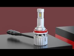 Süper Güç 10000LM 45W Araba LED Far P13 PSX26W H4 H7 H11 360° Etrafında Bakır Boru Soğutma ile