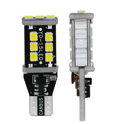 W6W WY16W 15 SMD Otomotiv LED Far 2835 Stop Lambası T15 Araba Led Işık
