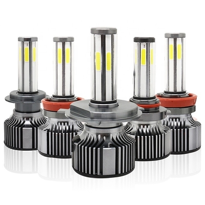 COB 6 Taraf 360 Derece LED N6 Araba Farları Ampuller H1 H3 H4 H7 9005 9006