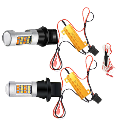 Otomatik P21w 1156 1157 12v Led Stop Kuyruk Ampul T20 Araba Fren Lambaları