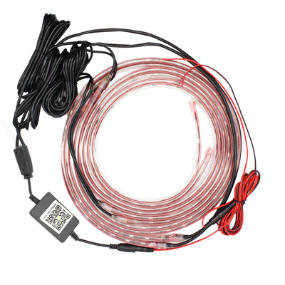 Esnek APP Kontrolü Rgb Araba Led Şerit Işık Underglow Bagaj Kapağı Işık Şeridi DRL