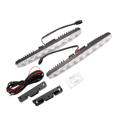 ABS Lensli Alüminyum Otomobil Drl Araba Far Led Tüp Şerit İki Renk