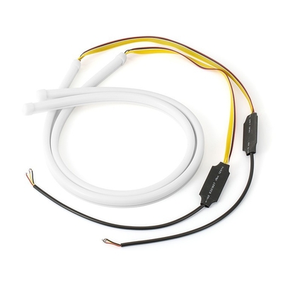 satın al Yumuşak Sıralı Araç DRL 12v Led Gündüz Farları 6500K 10W online manufacture