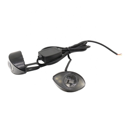 Özel 300LM 6000K Motosiklet LED Farlar Hawk Eye Lights 10SMD