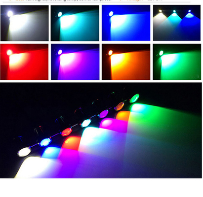Yüksek Güçlü 12v Motosiklet LED Farlar 23MM-4014 Lens Vurgulama Kartal Gözü Led Işık