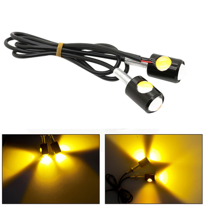 Eagle Eye Lens Vidası Geri Dönen Motosiklet LED Farları / Led Kuyruk Lambaları