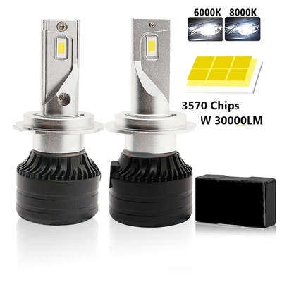 araba led far sis farları H7 3570 50W araba far ampulü gündüz farları yeni stil np300 ampul