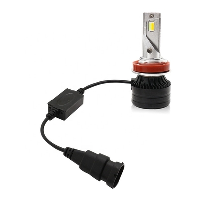 Araba kafa lambası LED H11 Üç renkli LED farlar otomotiv far sis lambası 12-36V Değiştirilmiş bir lamba