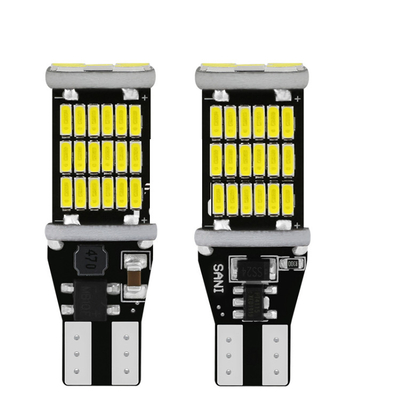 Evrensel Araba Led Kuyruk Lambası Ve Dönüş Sinyali bulbT15 4014 45smd 12-24V