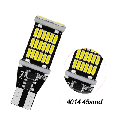 Evrensel Araba Led Kuyruk Lambası Ve Dönüş Sinyali bulbT15 4014 45smd 12-24V