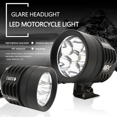 motosiklet far led L4X L6X 40W lamba elektrikli araç 4 boncuk far aydınlatma araba spot ışıkları