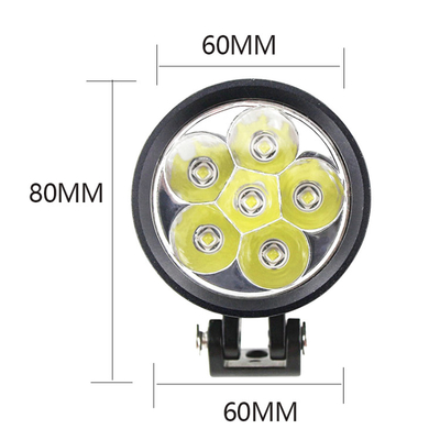 motosiklet far led L4X L6X 40W lamba elektrikli araç 4 boncuk far aydınlatma araba spot ışıkları