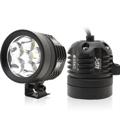 motosiklet far led L4X L6X 40W lamba elektrikli araç 4 boncuk far aydınlatma araba spot ışıkları