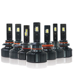 F5 Faro Focos H7 Beyaz Far Ampülleri H4 Lamba 110W Yüksek Güçlü Led Kafa