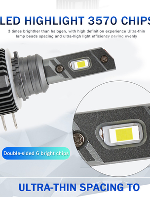 ODM Faros Focos Luc H15 Led Far Ampul 8000Lm Araba Halojen Led Kafa Işık için