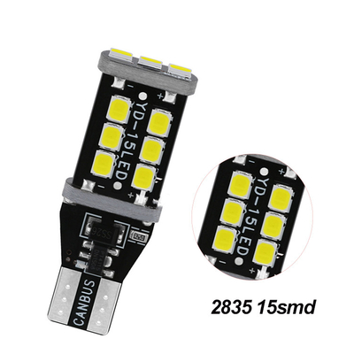W6W WY16W 15 SMD Otomotiv LED Far 2835 Stop Lambası T15 Araba Led Işık