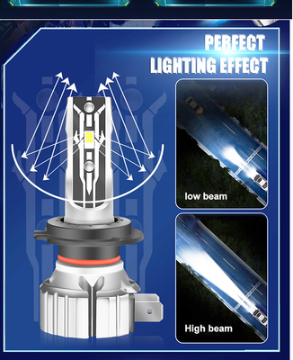 OEM Otomotiv LED Far H4 H7 H11 9005 9006 9004 9007 9012 H1 880 H13 H3 Araba LED Far Ampulleri