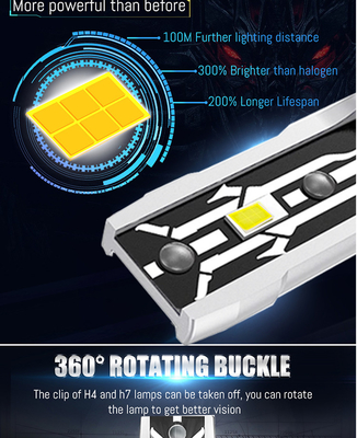 OEM Otomotiv LED Far H4 H7 H11 9005 9006 9004 9007 9012 H1 880 H13 H3 Araba LED Far Ampulleri