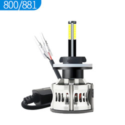 8 Taraf H1 H3 H4 H7 9005 9006 Otomotiv LED Far 6000K 360 Canbus