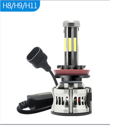 8 Taraf H1 H3 H4 H7 9005 9006 Otomotiv LED Far 6000K 360 Canbus