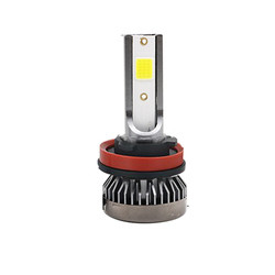Mini Canbus COB H4 H7 H11 Araba Far Ampulü 9004 9005 Sis Farı