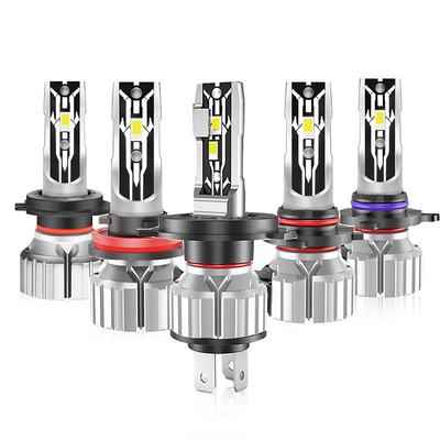 Mini E2 Led Araba Farları Ampul H4 H7 H11 9005 9006 Otomatik Kafa Lambası Işığı Tak Ve Çalıştır