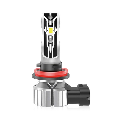 Mini E2 Led Araba Farları Ampul H4 H7 H11 9005 9006 Otomatik Kafa Lambası Işığı Tak Ve Çalıştır