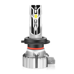 Mini E2 Led Araba Farları Ampul H4 H7 H11 9005 9006 Otomatik Kafa Lambası Işığı Tak Ve Çalıştır
