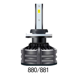 Evrensel 3 Renk En Parlak Led Far Ampülleri H1 H3 H4 H7 H11 9005 9006