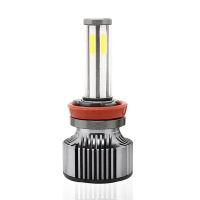 COB 6 Taraf 360 Derece LED N6 Araba Farları Ampuller H1 H3 H4 H7 9005 9006
