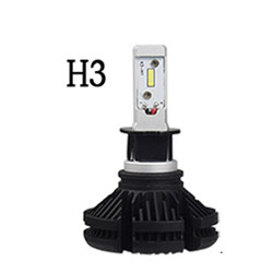 X3 Otomotiv LED Far Fansız Sis Farı H4 H7 H11 9005 9006