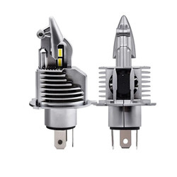 Mini Fighter H4 Araba Fanı Soğutma İçin Led Far 40W Oto Aydınlatma Sistemi 9V-48V 8000lm