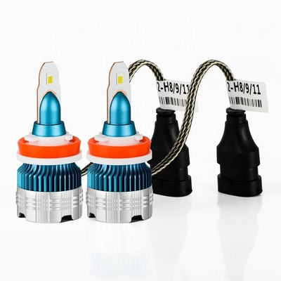 H1 H3 H4 H7 H8 H11 9005 9006 LED Araba Far Ampülleri MI2 Beyaz ışık