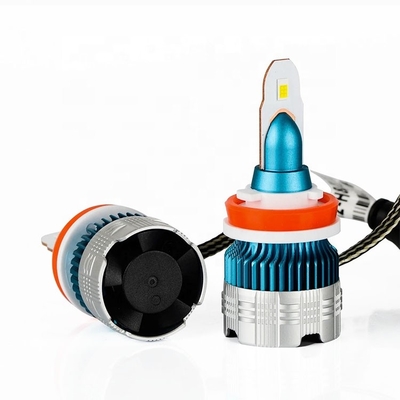 H1 H3 H4 H7 H8 H11 9005 9006 LED Araba Far Ampülleri MI2 Beyaz ışık