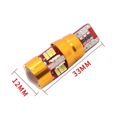 12V Canbus T10 3014 27SMD Araba Ampulleri Kamyonlar için LED Dome Okuma Park Rezerv Işık