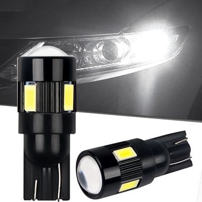 T10 5630 6 SMD Polar Olmayan Led Araba Yan Ampuller Modifiye LED Ampul DC 12V