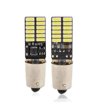 BA9S 4014 24SMD Otomotiv LED Ampuller Genişlik Led Gösterge Işığı 12V