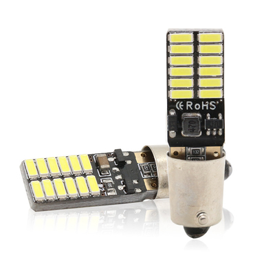 BA9S 4014 24SMD Otomotiv LED Ampuller Genişlik Led Gösterge Işığı 12V