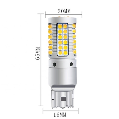 69smd Ba15s Otomatik Led Sinyal Lambaları 23w Canbus 7440 3030
