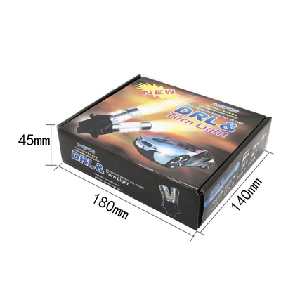 Led Dönüş Sinyali Işıkları 2835 42SMD Çift Renkli 7440 T20 CANBUS Stroboskopikliği Önlemek İçin