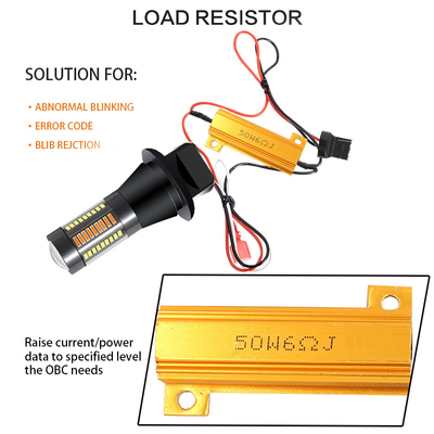 T20 CANUBS LED Fren Sinyal Lambaları 7440 4014 66SMD Led Gündüz Farları
