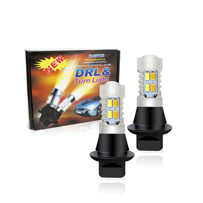 5630 20SMD Led Dönüş Sinyali Ampüller Çift Renk 7440 T20 BA15S 1156 BAU15S