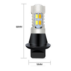 5630 20SMD Led Dönüş Sinyali Ampüller Çift Renk 7440 T20 BA15S 1156 BAU15S