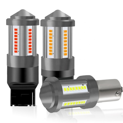 7440 LED Fren Dönüş Sinyali Işıkları 1156 BA15S BAY15S 2016 40SMD Hata Yok Drl 12 V Çalar Saat