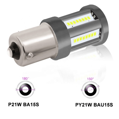 7440 LED Fren Dönüş Sinyali Işıkları 1156 BA15S BAY15S 2016 40SMD Hata Yok Drl 12 V Çalar Saat