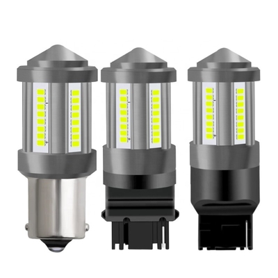 7440 LED Fren Dönüş Sinyali Işıkları 1156 BA15S BAY15S 2016 40SMD Hata Yok Drl 12 V Çalar Saat