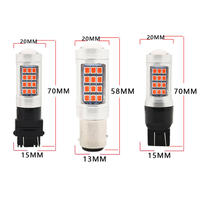Üç Kez 2835 Araba Dönüş Sinyali Işıkları Araba Fren Led Dönüş Sinyali Flaşör