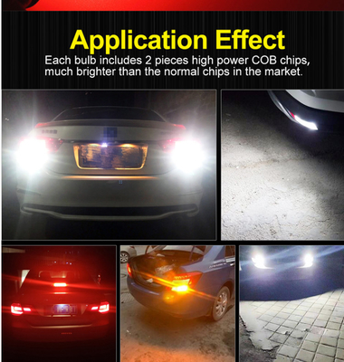 Auto Car Led Fren Lambası Dönüş Sinyali 3W Evrensel Yüksek Güç 3030
